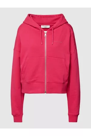 Marc O’ Polo Bluza rozpinana o kroju oversized z nadrukiem z logo