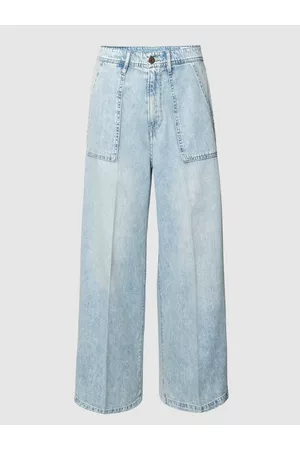 s.Oliver Kobieta Kuloty Jeansowe - Kuloty jeansowe z wpuszczanymi kieszeniami