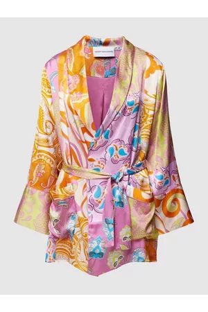 HERZENSANGELEGENHEIT Kobieta Bluzki - Kimono z nadrukiem na całej powierzchni model ‘Paisley’