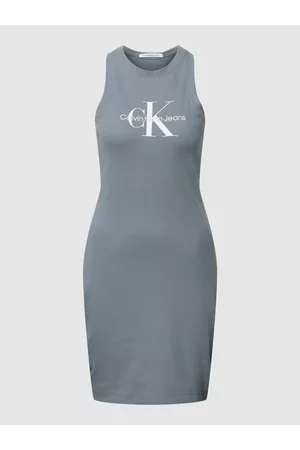 Calvin Klein Spódnica mini z nadrukiem z logo