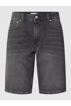 Calvin Klein Mężczyzna Szorty Jeansowe - Szorty jeansowe z 5 kieszeniami