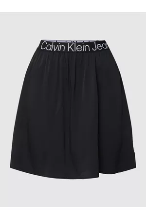 Calvin Klein Spódnica mini z kwiatowym wzorem na całej powierzchni