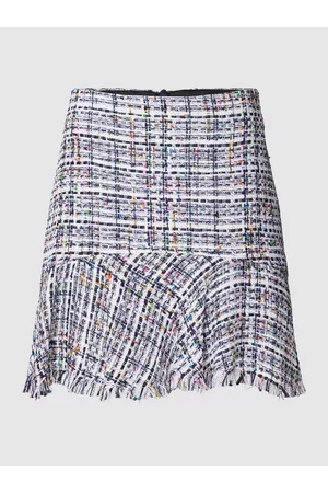 Karl Lagerfeld Kobieta Spódnice mini - Spódnica mini z imitacji bouclé model ‘SUMMER’