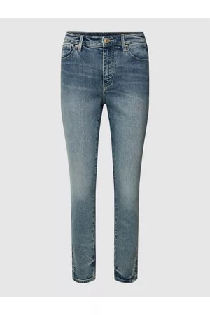 Armani Exchange Kobieta Skinny - Jeansy z bocznymi rozcięciami na nogawkach