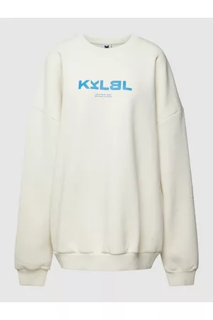 Karo Kauer Kobieta Oversize - Bluza o kroju oversized z nadrukiem z logo