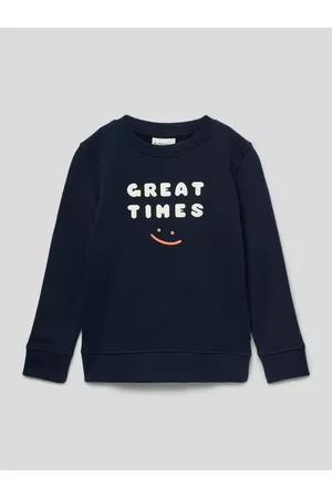 TOM TAILOR Chłopiec Bluzy sportowe - Bluza z nadrukiem ze sloganem