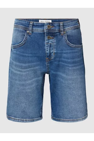 Marc O’ Polo Kobieta Szorty Jeansowe - Szorty jeansowe z naszywką z logo