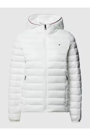 Tommy Hilfiger Kobieta Kurtki letnie i przejściowe - Kurtka pikowana z wyhaftowanym logo model ‘GLOBAL’