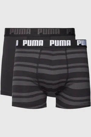 PUMA Obcisłe bokserki ze szwami działowymi w zestawie 2 szt. model ‘HERITAGE’