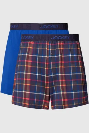 Jockey Bokserki z elastycznym pasem z logo w zestawie 2 szt.