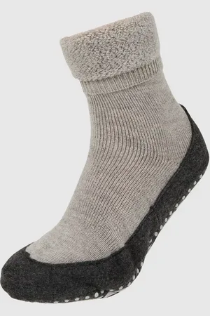 Falke Skarpety z elastycznymi, prążkowanymi ściągaczami model ‘COSYSHOES