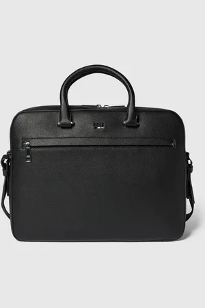 HUGO BOSS Torba na laptop z detalem z logo model ‘Ray’
