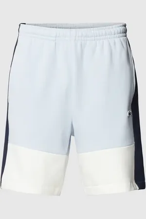 Lacoste Szorty z dzianiny dresowej o kroju regular fit w stylu Colour Blocking