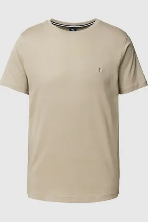 Lerros T-shirt z wyhaftowanym logo
