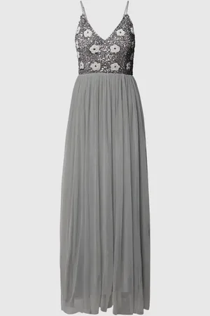 Lace & Beads Sukienka wieczorowa z cekinami i ozdobnymi kamieniami