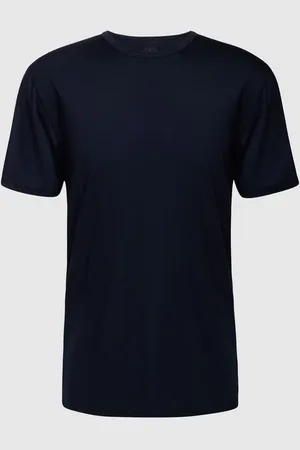 Mey T-shirt z prążkowanym okrągłym dekoltem