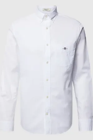 GANT Koszula casualowa o kroju regular fit z kieszenią na piersi model ‘POPLIN’