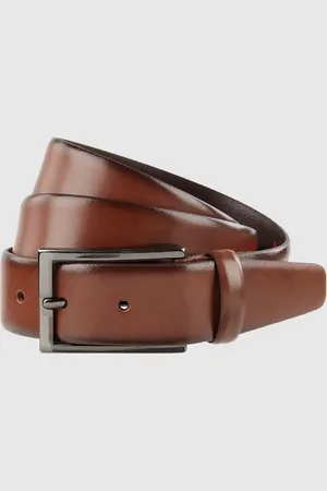 Pierre Cardin Skórzany pasek z metalową sprzączką