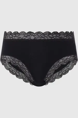 Hanro Figi hipster z koronkowym obszyciem model ‘Cotton Lace’