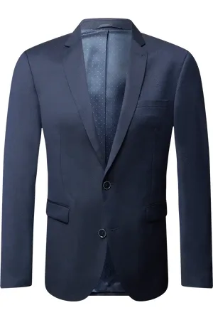 McNeal Marynarka na 2 guziki o kroju slim fit z tkanym wzorem