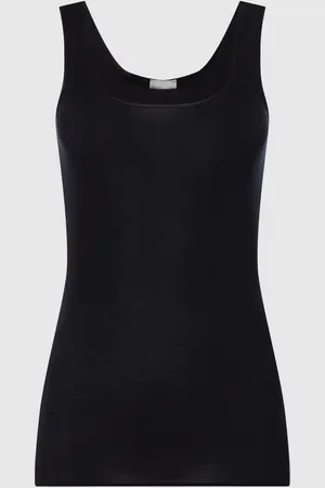 Hanro Podkoszulka z bawełny — bezszwowy model ‘Cotton Seamless’
