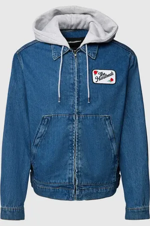 The Hundreds Kurtka jeansowa z kapturem