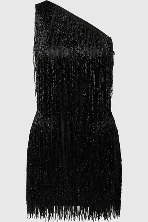 Lace & Beads Sukienka mini na jedno ramię