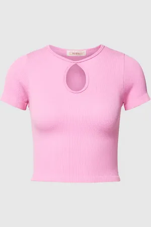 ONLY T-shirt krótki z wycięciem model ‘GWEN’