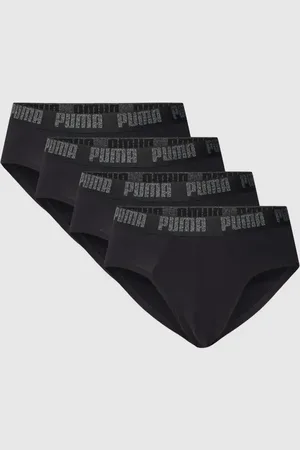 PUMA Slipy z elastycznym paskiem z logo w zestawie 4 szt.