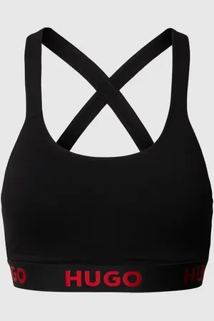 HUGO BOSS Stanik z elastycznym paskiem z logo