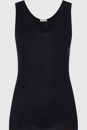 Hanro Podkoszulka z bawełny — bezszwowy model ‘Cotton Seamless’