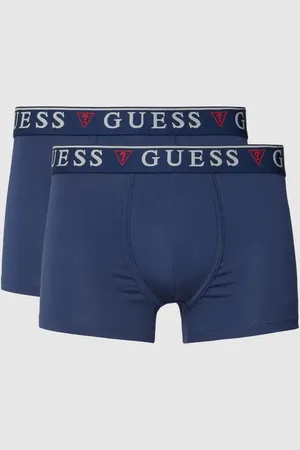 Guess Obcisłe bokserki z elastycznym pasem w zestawie 3 szt. model ‘BRIAN HERO’