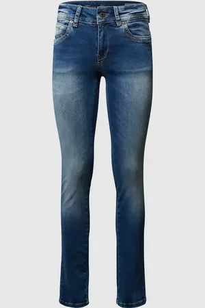 Blue Monkey Jeansy o kroju slim fit z dodatkiem streczu