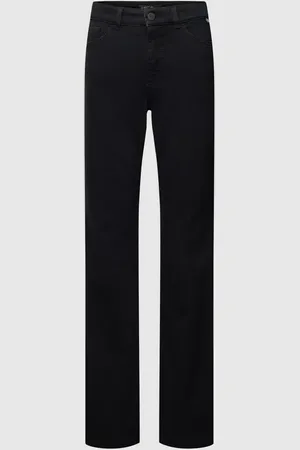Marc Cain Jeansy o kroju regular fit z rozkloszowanymi nogawkami
