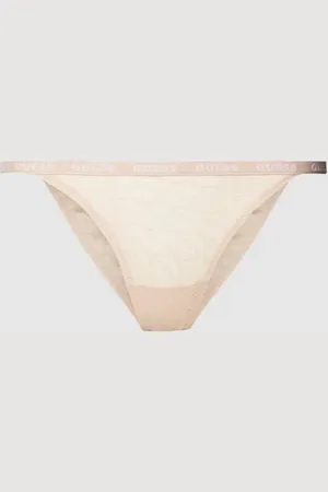Guess Stringi z półprzezroczystego materiału model ‘EDYTHA’