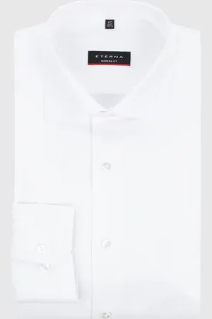 ETERNA Koszula biznesowa o kroju regular fit z Uni Solid