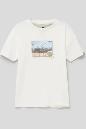 Garcia T-shirt z nadrukowanym motywem