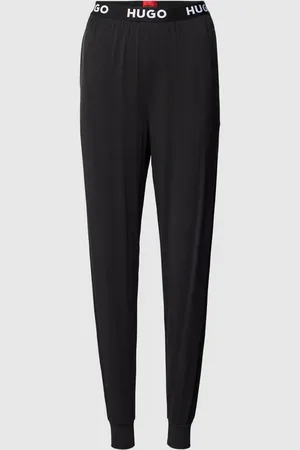 HUGO BOSS Spodnie dresowe z elastycznym pasem z logo model ‘UNITE’