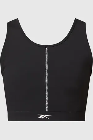 Reebok Krótki top ze wstawkami w kontrastowym kolorze