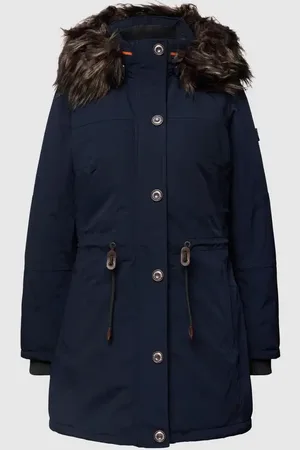 Wellensteyn Parka o kroju regular fit z odpinanym kapturem model ‘WOLKENLOS’
