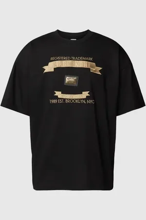 Karl Kani T-shirt o pudełkowym kroju z wyhaftowanym logo