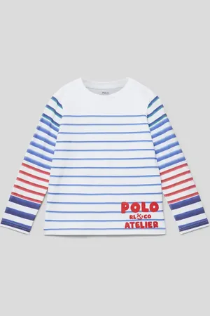 Ralph Lauren Bluzka z długim rękawem z wzorem w paski