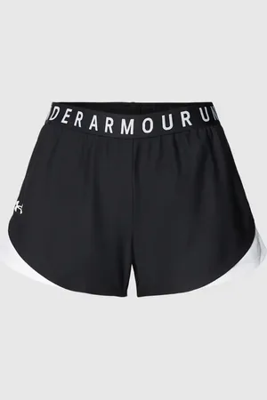 Under Armour Szorty z elastycznym paskiem z logo model ‘Play Up’