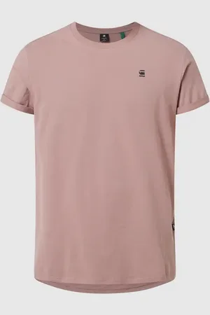 G-Star T-shirt z detalem z logo