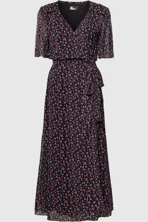The Kooples Sukienka midi w stylu kopertowym
