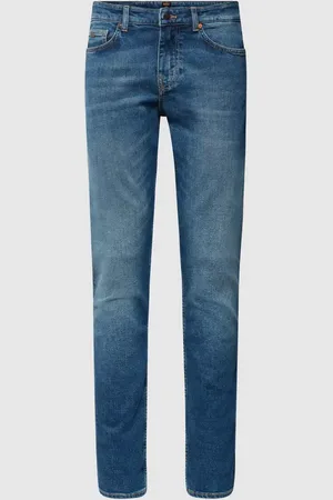 HUGO BOSS Jeansy o kroju slim fit z dodatkiem streczu model ‘Delaware’