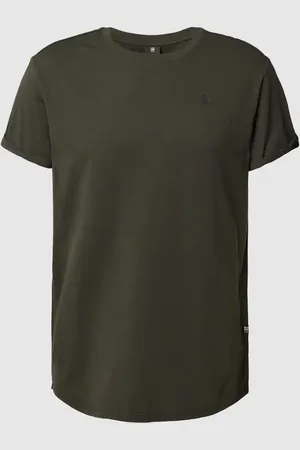 G-Star T-shirt z detalem z logo