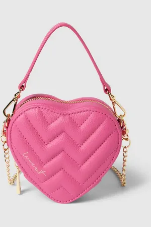 WEAT Torba na ramię ze skóry model ‘Mini Heart’