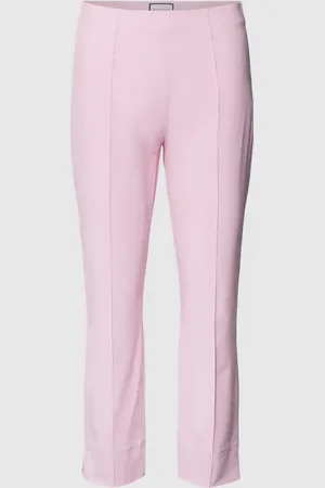 SEDUCTIVE Spodnie capri o kroju slim fit z przeszytym kantem