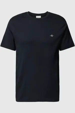 GANT T-shirt o kroju regular fit z wyhaftowanym logo model ‘SHIELD’